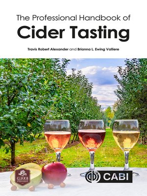 cover image of The Professional Handbook of Cider Tasting